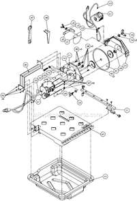 Page A Diagram and Parts List for MK-170  MK Diamond Tile Saw